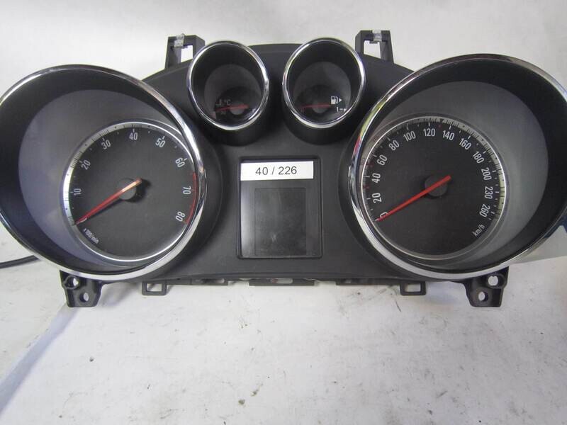 40-226 quadro strumenti / contachilometri vdo a2c90117600 95375168 sw 56.j2   opel mokka