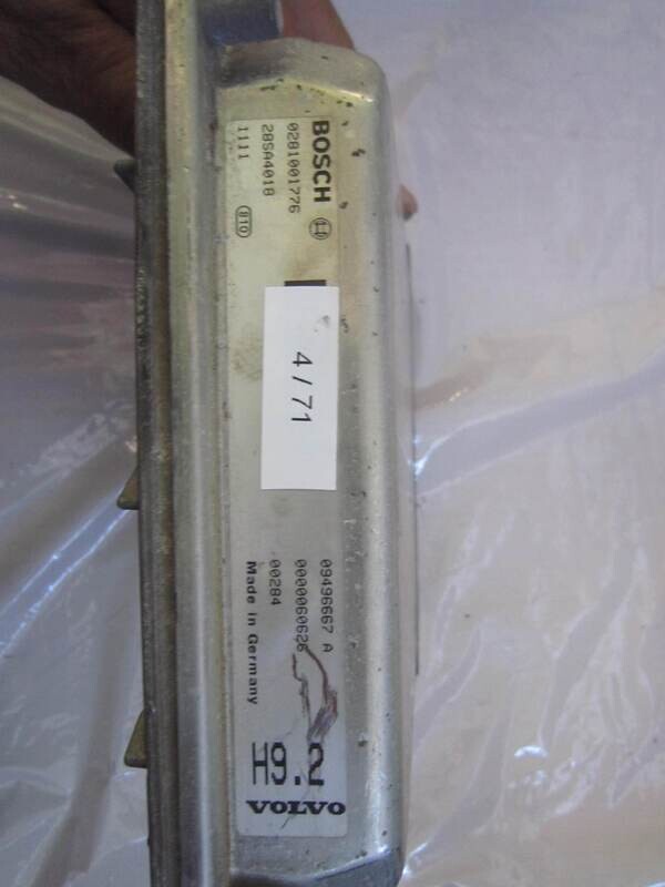 4-71 Centralina Motore Bosch 0 281 001 776 0281001776 09496667 28SA4018 H9.2 VOLVO Diesel V 70