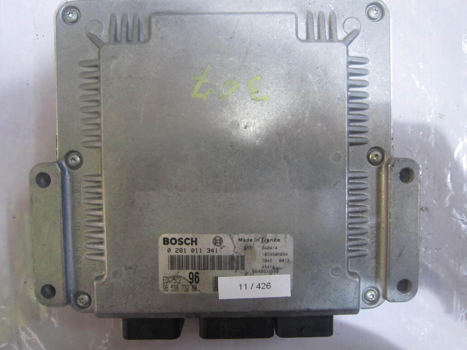 11-426 Centralina Motore Bosch 0 281 011 341 0281011341 96 538 732 80 9653873280 1039S06094 EDC15C2 CITROEN / PEUGEOT Diesel 307