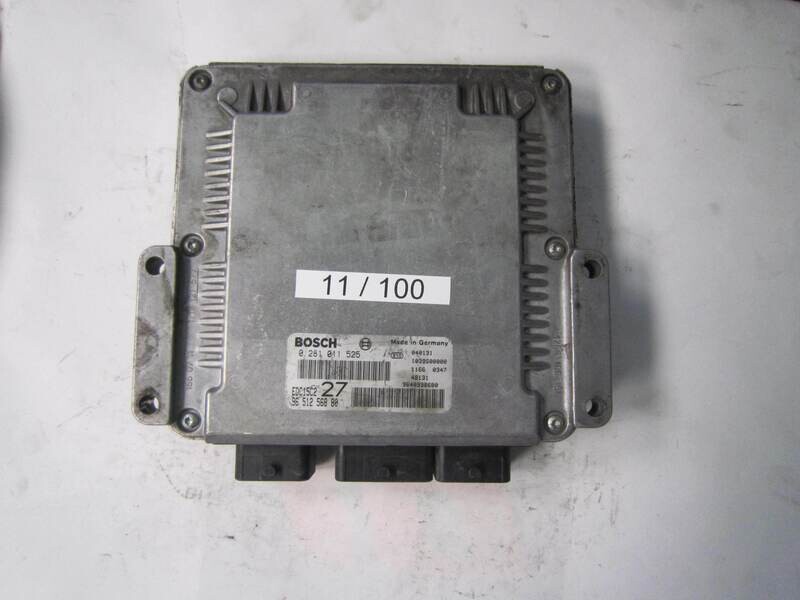 11-100 Centralina Motore Bosch 0281011525 0 281 011 525 96 512 568 80 9651256880 1039S00000      CITROEN / PEUGEOT  206