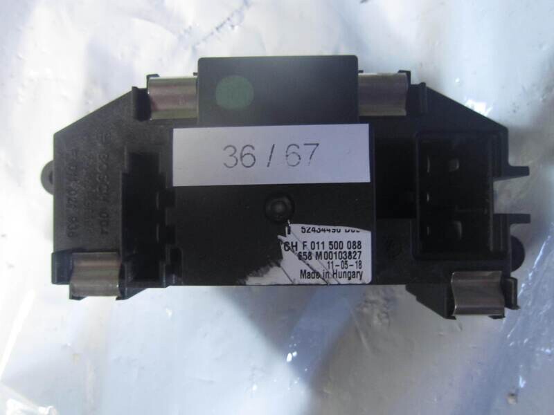 36-67 Resistenza Ventola Riscaldamento Delphi 3C0 907 521 F 3C0907521F F011500088 AUDI VARIE