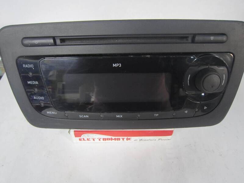 20-10 Autoradio technisat  6J0035153         VOLKSWAGEN SEAT Ibiza 2010