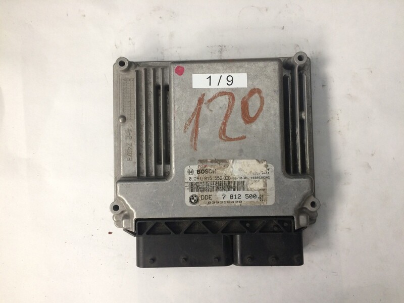 1-9 Centralina Motore Bosch 0 281 015 552 0281015552 7812500 1039S28202 DDE 7 812 500 BMW Diesel SERIE 5 2.0