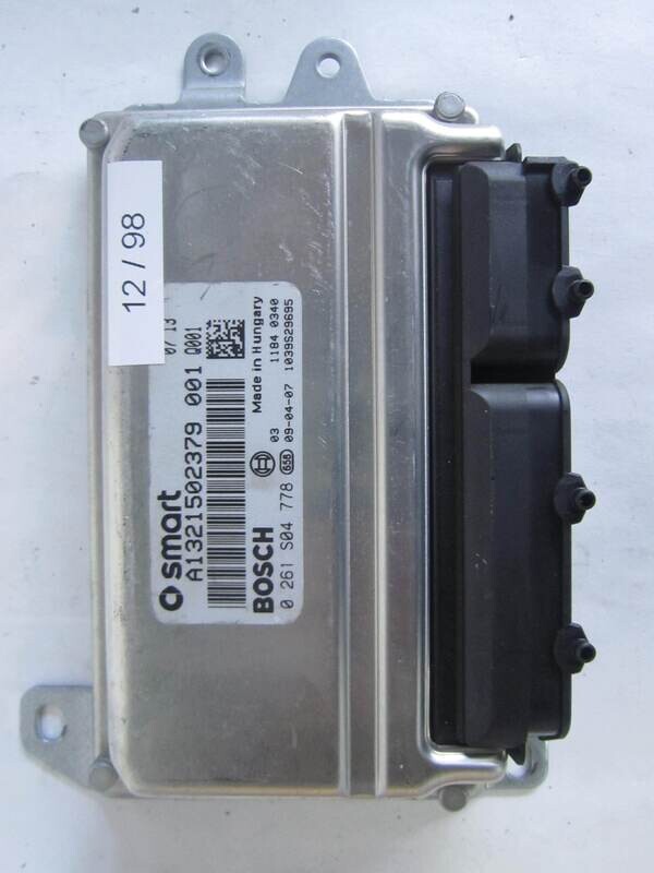 12-98 Centralina Motore Bosch 0 261 S04 778 0261S04778 A1321502379 1039S29695 SMART Benzina 451 1.0