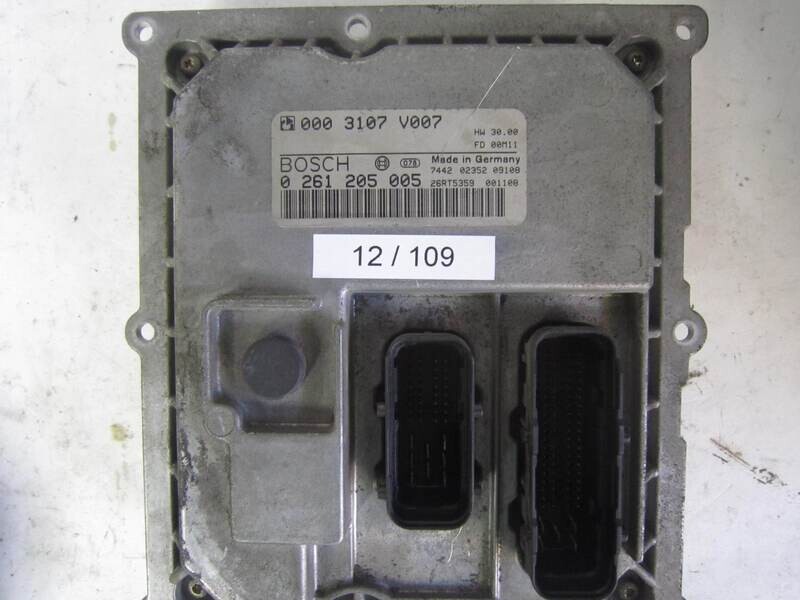 12-109 centralina motore bosch 0 261 205 005  0261205005  000 3107 v007 26rt5359   smart fortwo