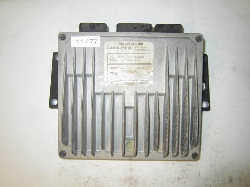 11-77 Centralina Motore Delphi 96 475 631 80 9647563180 0107734 EVG 0107734EVG 80929Q DDCR R0411C001F CITROEN / PEUGEOT Diesel VARIE 1.5