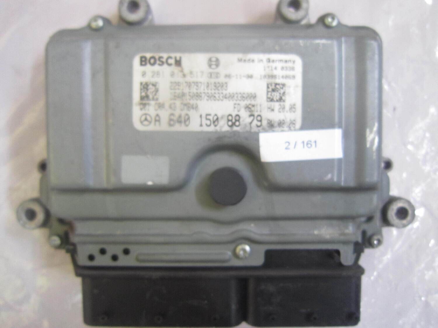 2-161 Centralina Motore Bosch 0 281 013 517 0281013517 A 640 150 88 79 A6401508879 1039S14069 HW 20.05   SW 02.06 CRA.43 Mercedes Diesel CLASSE A A 180 B 180 1.5