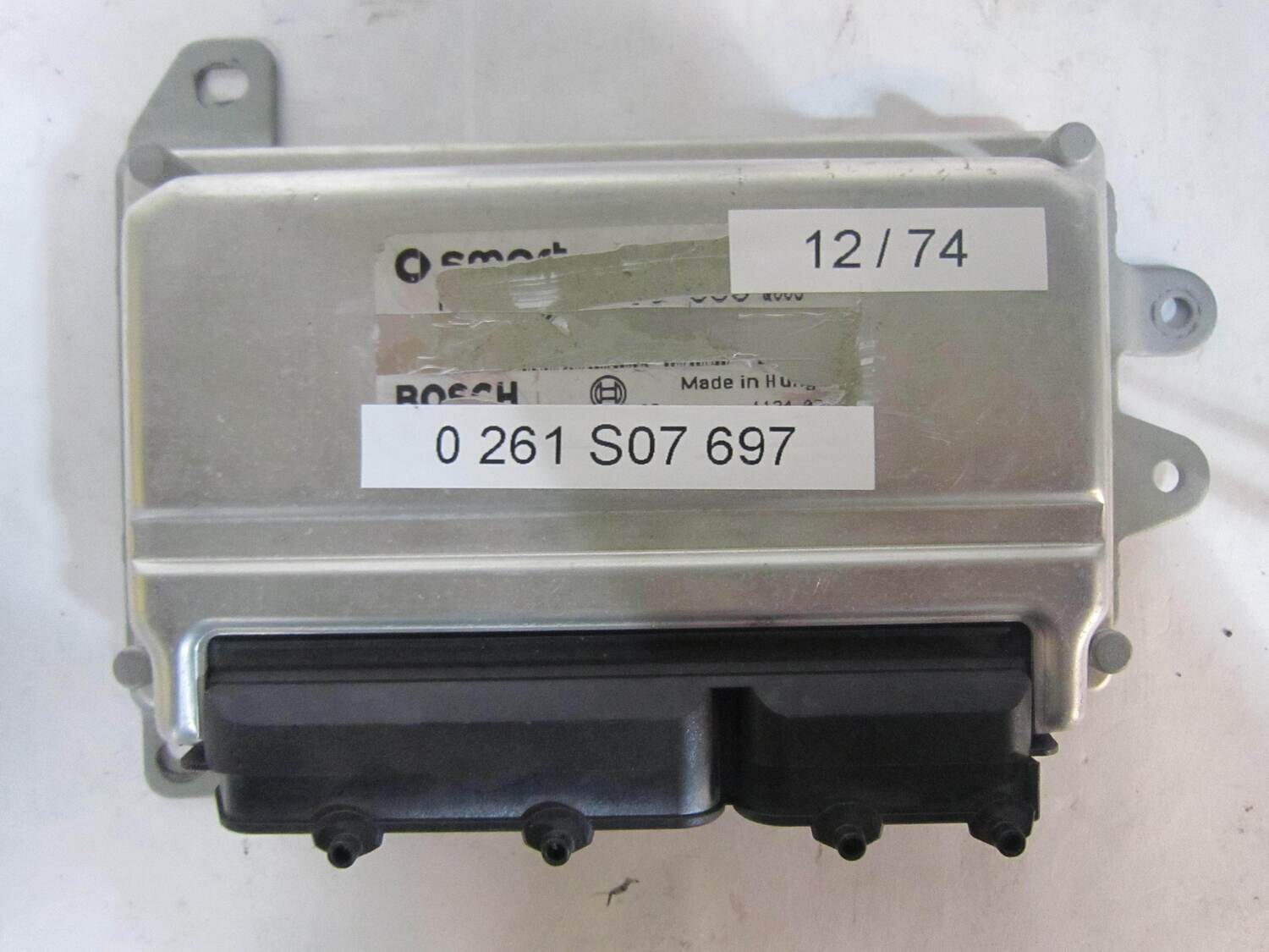 12-74 Centralina Motore Bosch 0 261 S07 697 0261S07697 A1329002300 1039S51473 SMART Benzina 451 1.0
