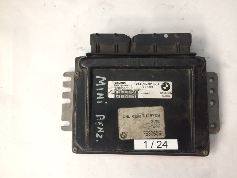 1-24 Centralina Motore Siemens S118012001 N S118012001N 7 530 656 7530656 S83293 1214 7527610-01 MINI Benzina COOPER 1.6