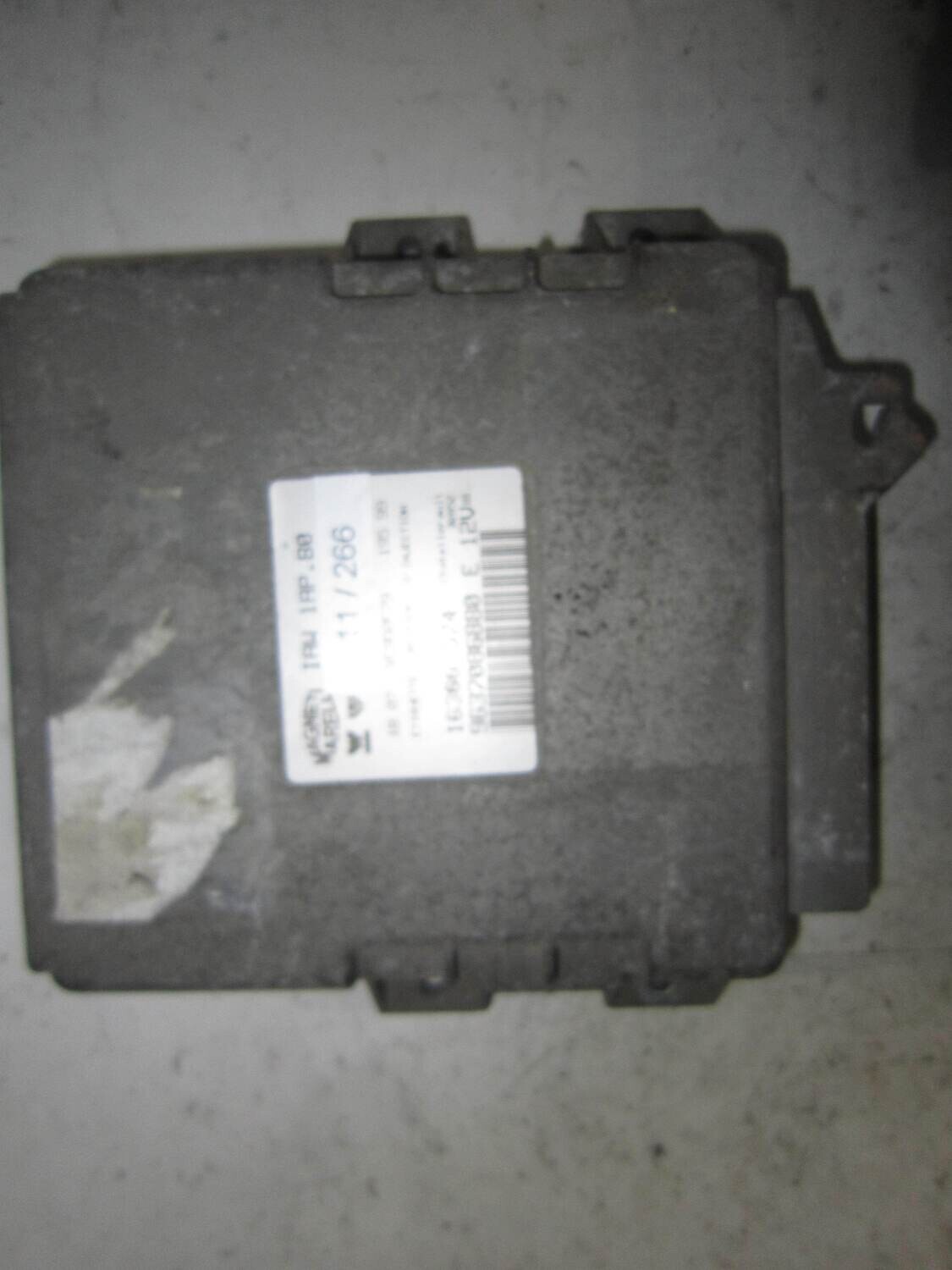 11-266 Centralina Motore Magneti Marelli IAW 1AP.80 IAW1AP80 9637086880 16300.574 CITROEN / PEUGEOT Benzina 206 1.1