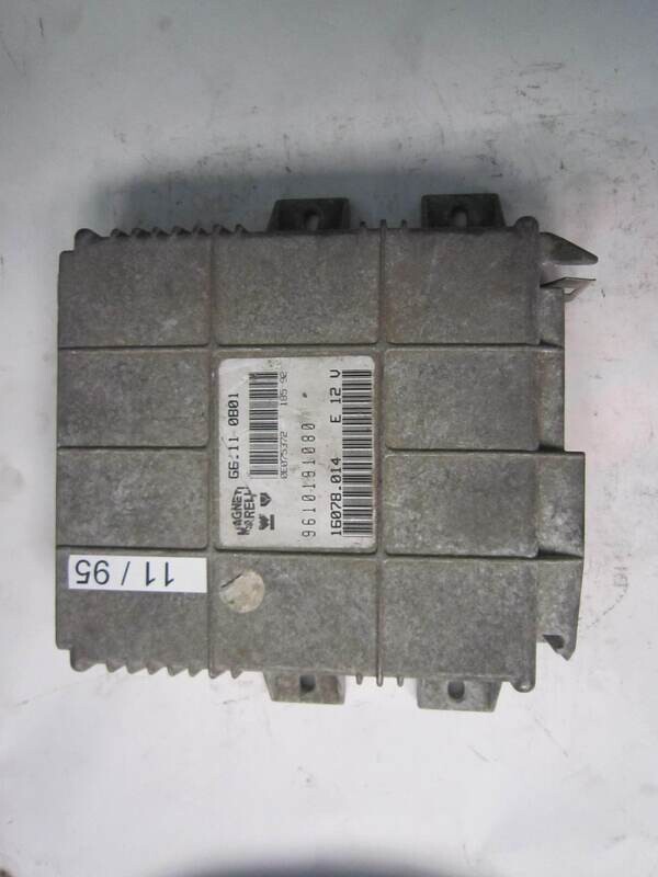 11-95 Centralina Motore Magneti Marelli G6.11 0B01 G6110B01 9610191080 16078014 CITROEN / PEUGEOT Benzina 106 205 AX 1.1