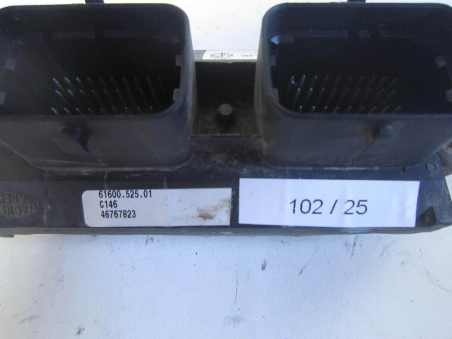102-25 Centralina Motore Magneti Marelli 46767823 61600.525.01 6160052501 C146 IAW 59F.P2 HW004/3502-840 ALFA ROMEO / FIAT / LANCIA Benzina PANDA 1.1