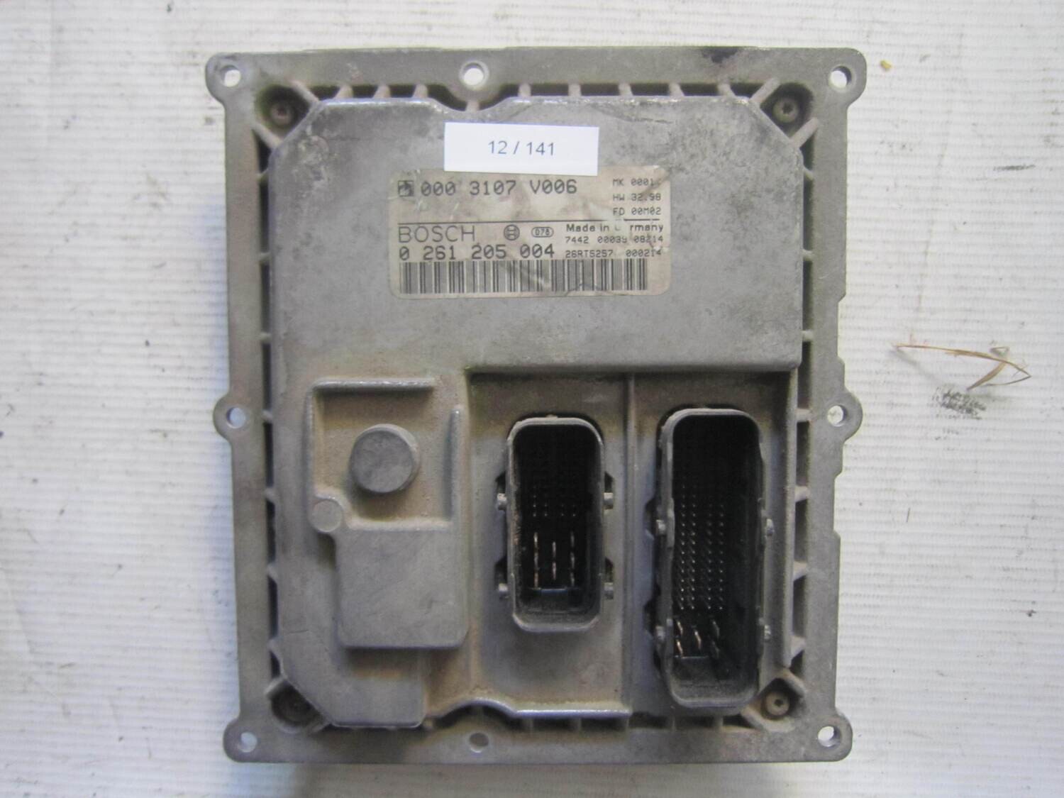 12-141 Centralina Motore Bosch 0 261 205 004 0261205004 000 3107 V006 0003107V006 26RT5257 SMART Benzina FORTWO 450 0.7