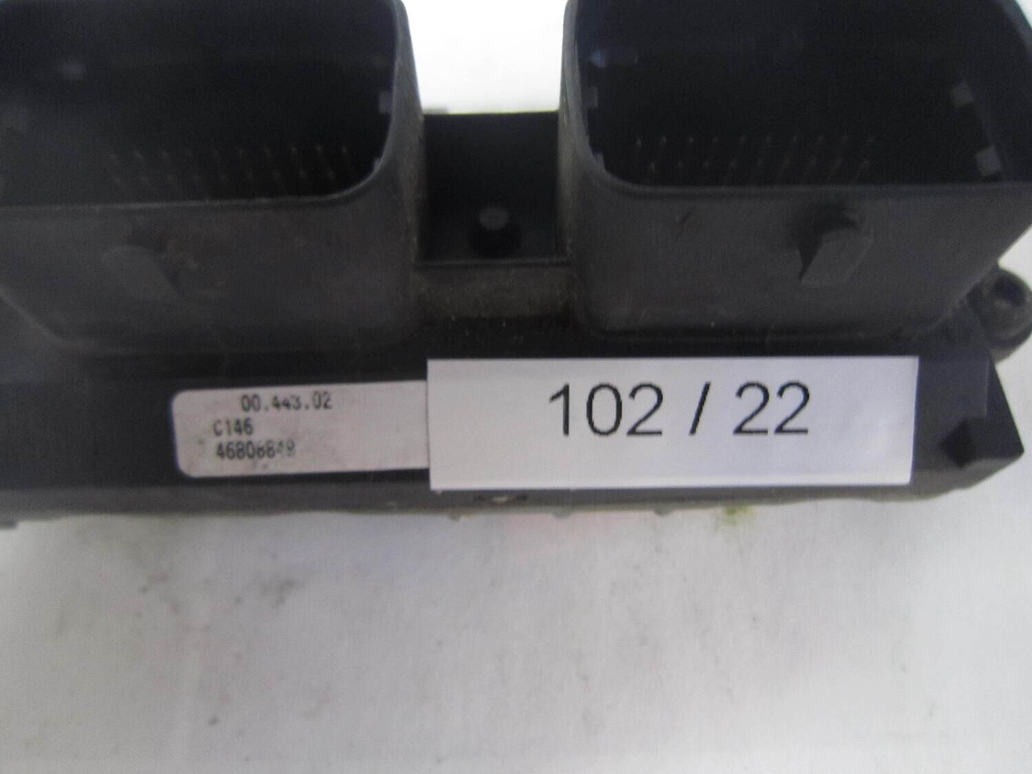 102-22 Centralina Motore Magneti Marelli 46808849 61600.443.02 6160044302 C146 IAW 59F.M5 ALFA ROMEO / FIAT / LANCIA Benzina Ypsilon