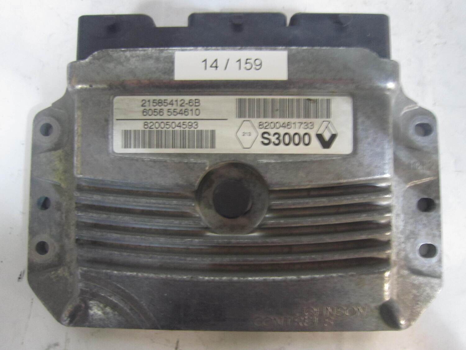 14-159 Centralina Motore Johnson Controls 21585412-6B 215854126B 6056 554610 8200504593 8200461733 S3000 RENAULT BENZINA CLIO