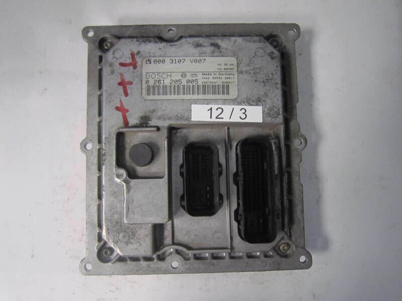 12-3 Centralina Motore Bosch 0 261 205 005 0261205005 000 3107 V007 0003107V007 26RT5497 SMART Benzina 450 0.7