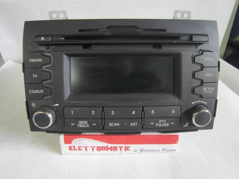 20-33 Autoradio Hyundai  PA710SLSB 96160-3U230WK 961603U230WK    KIA  SPORTAGE
