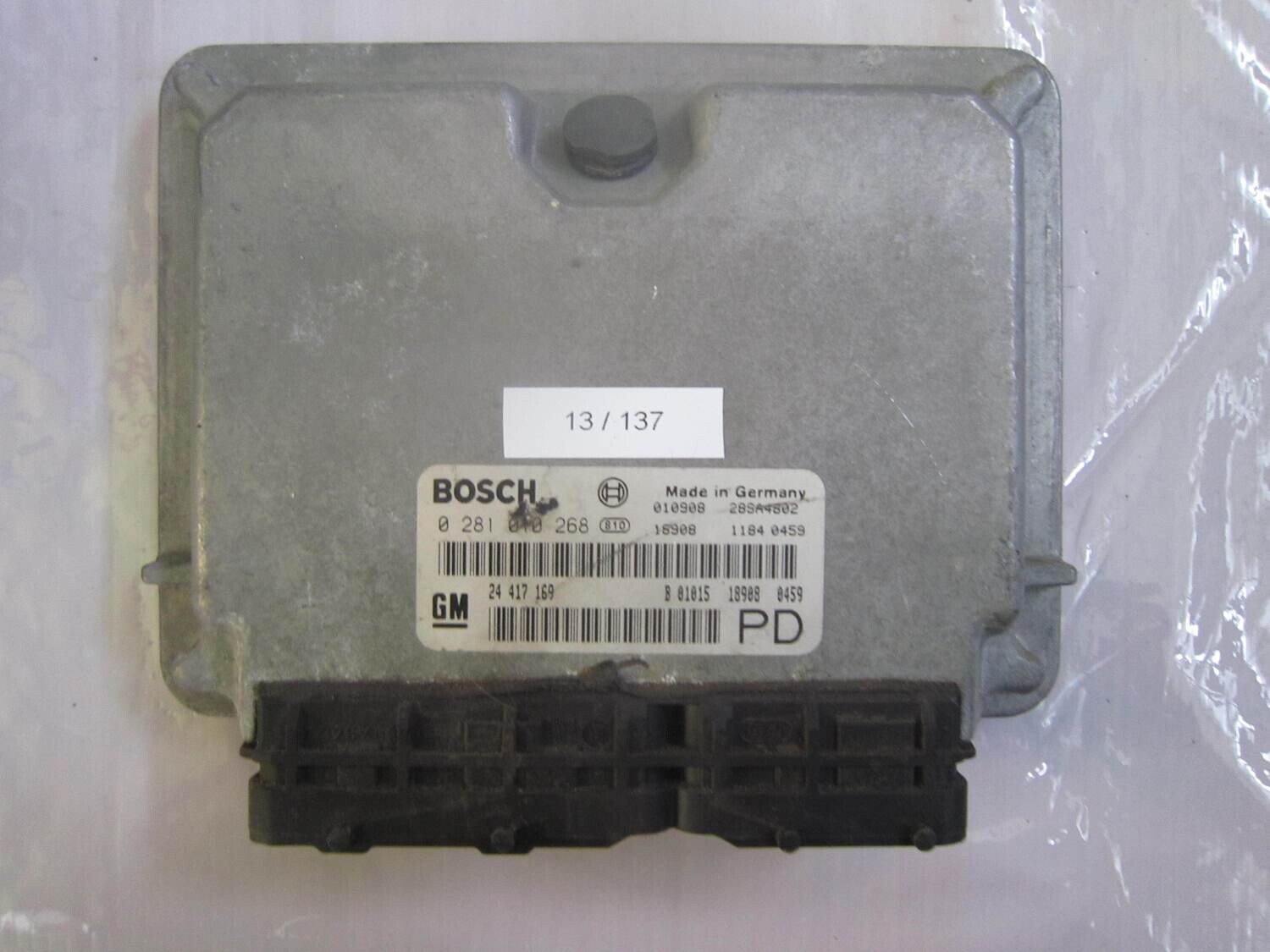 13-137 Centralina Motore Bosch 0 281 010 268 0281010268 24 417 169 24417169 28SA4802 OPEL Diesel ZAFIRA 2.0