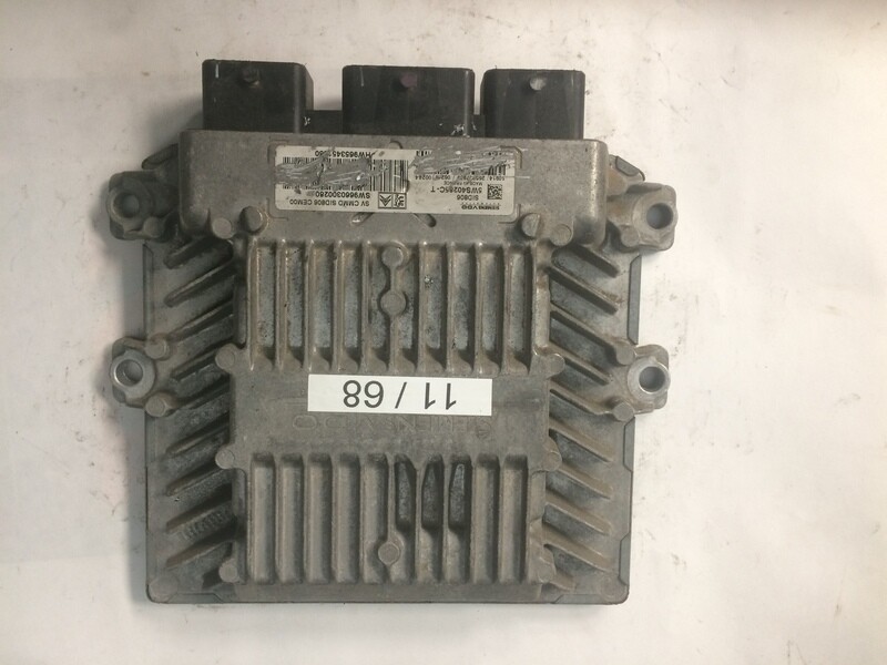 11-68 Centralina Motore Siemens 5WS40285C-T 5WS40285CT 9660300280 96534551080 SID 806 CITROEN / PEUGEOT Diesel VARIE 1.4