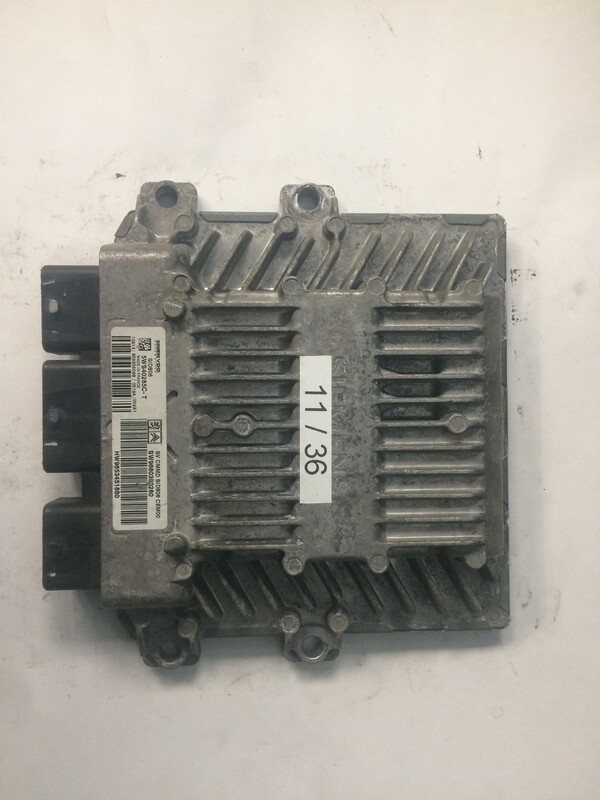11-36 Centralina Motore Siemens 5WS40285C-T 5WS40285CT 9660300280 SID 806 CITROEN / PEUGEOT Diesel VARIE 1.4
