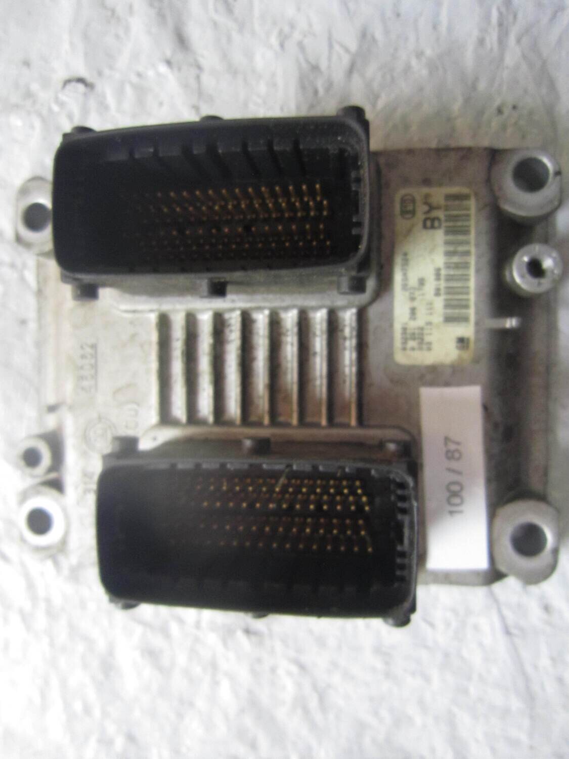 100-87 Centralina Motore Bosch 0 261 206 072 0261206072 09 115 111 09115111 26SA7594 BY OPEL Benzina CORSA 1.0