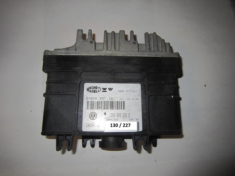 130-227 Centralina Motore Magneti Marelli 61600.261.14 6160026114 030 906 030 D 030906030D IAW1AV.V3 VOLKSWAGEN Diesel POLO 1.4