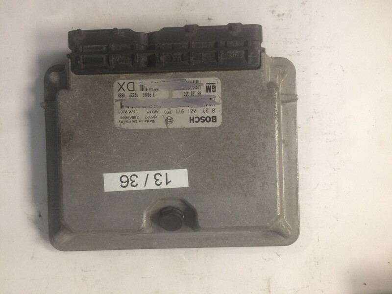 13-36 Centralina Motore Bosch 0281001971 11200888 28SA0000 OPEL  ASTRA VECTRA ZAFIRA 2.0 DTL