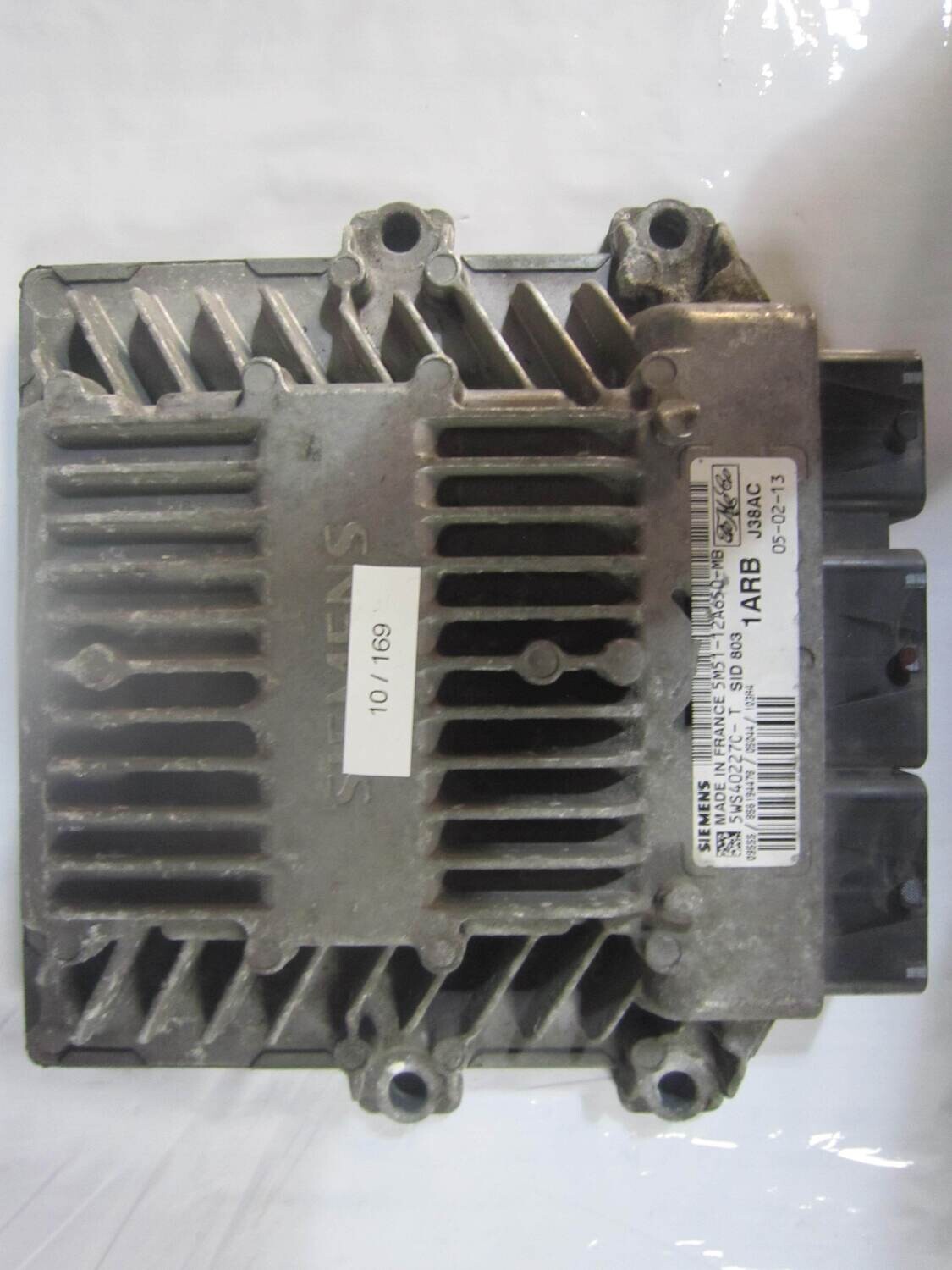 10-169 Centralina Motore Siemens 5WS40227C-T 5WS40227CT 5M51-12A650-MB 5M5112A650MB SID 803 FORD Diesel FOCUS 2.0