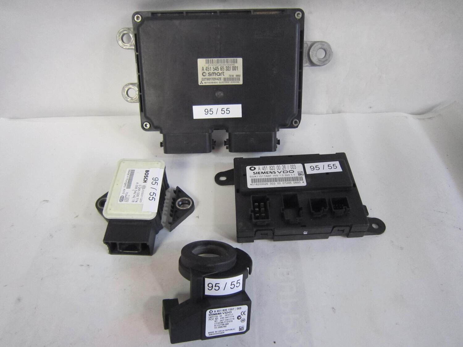 95-55 Kit Motore Smart 0 265 005 774 0265005774 G2T60172H4ZE 5WK11517ABF HW 1.0 SW 1.1 A 451 545 65 32/001 A 451 820 1597/003 Benzina FORTWO 451