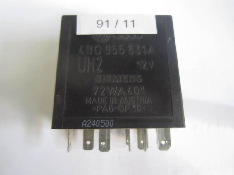 91-11 Rele' Tergicristalli Siemens 4b0 955 531A 4b0955531A 72WA401 VOLKSWAGEN VARIE