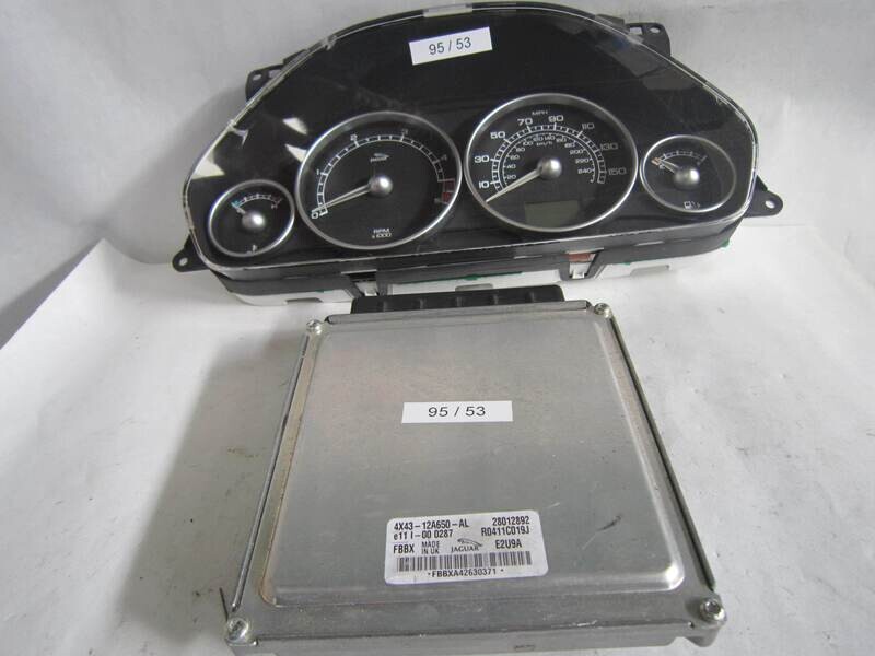 95-53 Kit Motore Jaguar 28012892 4X43-12A650-AL 4X4312A650AL 1X4F-10844-A 4X4F-10849 Diesel X TYPE 2.0