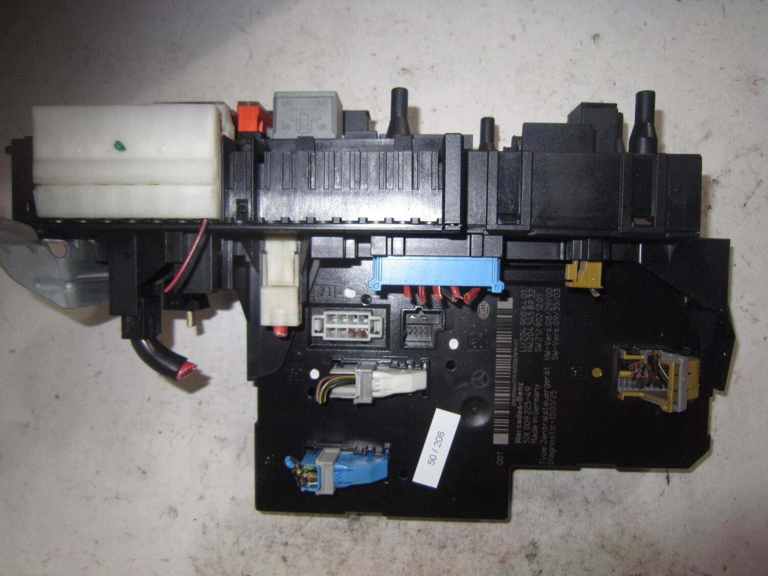 50-208 Body Computer Hella KG 5DK 009 225-49 5DK00922549 204 545 89 32 2045458932 SW 212 902 12 01 Mercedes CLASSE  C