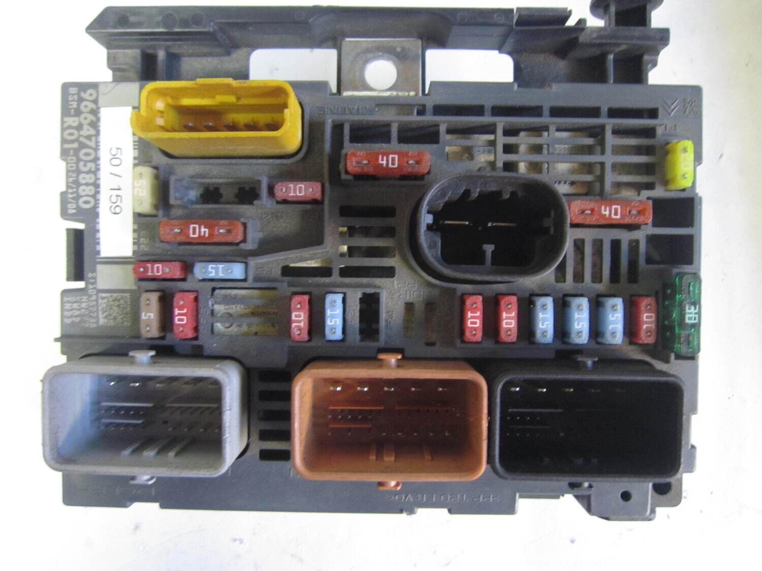 50-159 Body Computer Delphi 9664705880 BSM-R01-00 BSMR0100 HW277 SW8D CITROEN / PEUGEOT Diesel VARIE