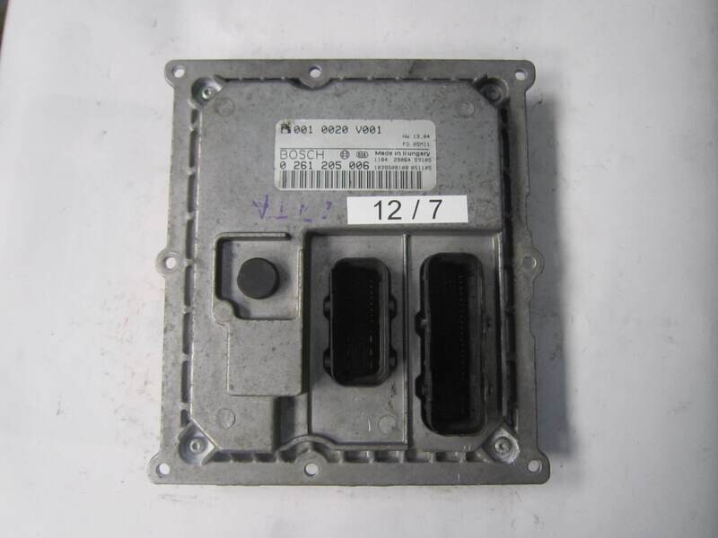 12-7 Centralina Motore Bosch 0 261 205 006 0261205006 001 0020 V001 0010020V001 1039S08108 SMART Benzina 450 0.7