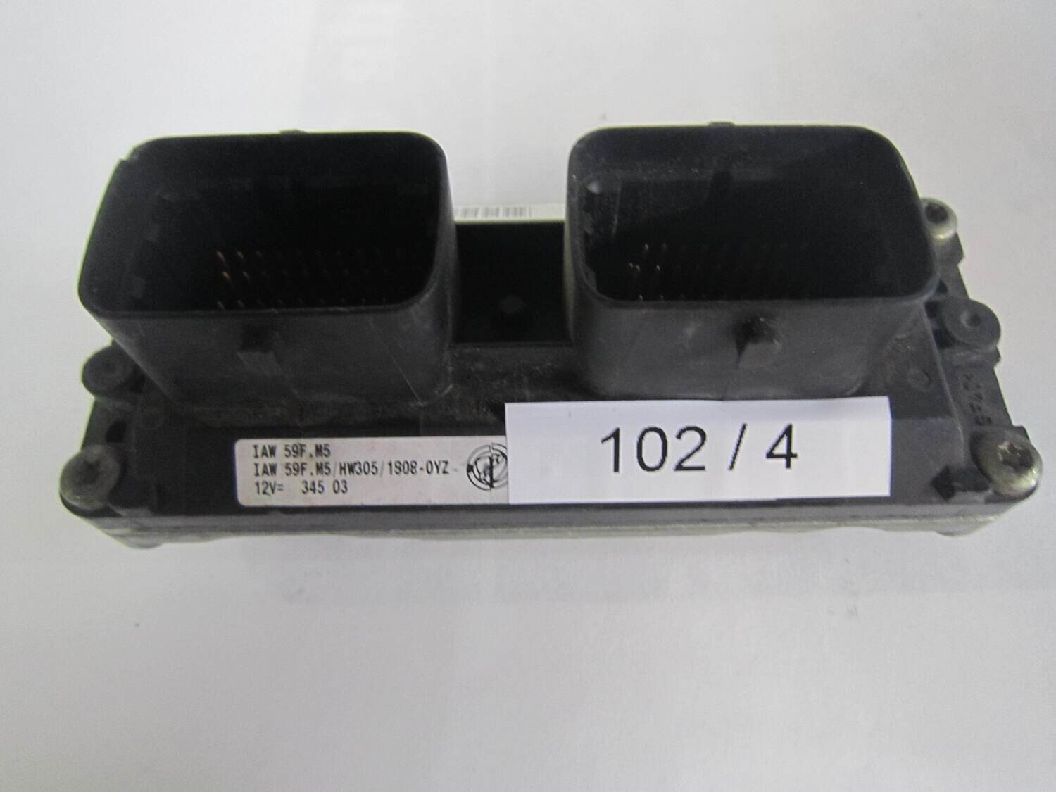 102-4 Centralina Motore Magneti Marelli 55181151 61600.443.05 6160044305 C146 IAW 59F.M5 HW305/1908-OYZ ALFA ROMEO / FIAT / LANCIA Benzina Ypsilon  1.2