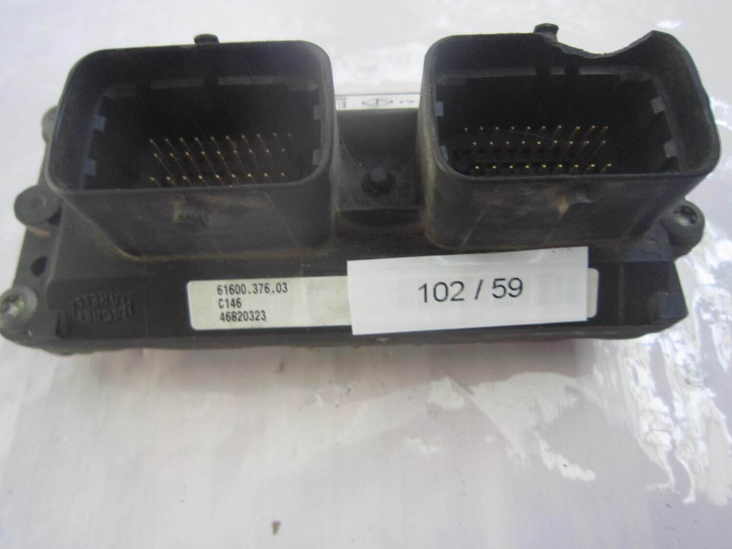 102-59 Centralina Motore Magneti Marelli 46820323 61600.376.03 6160037603 C146 IAW 59F.M3 HW023/3804-ML4 ALFA ROMEO / FIAT / LANCIA Benzina PUNTO