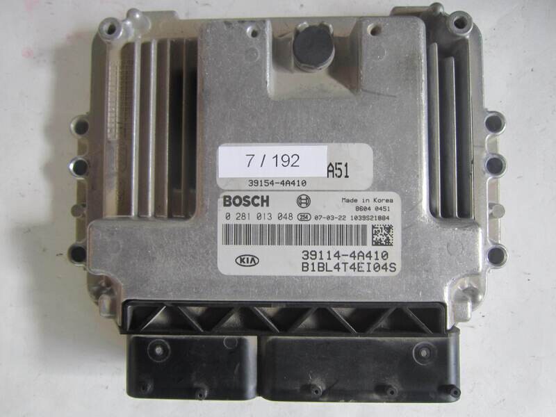 7-192 Centralina Motore Bosch 0 281 013 048 0281013048 39114-4A410 391144A410 1039S18035 KIA Diesel SORENTO 2.5