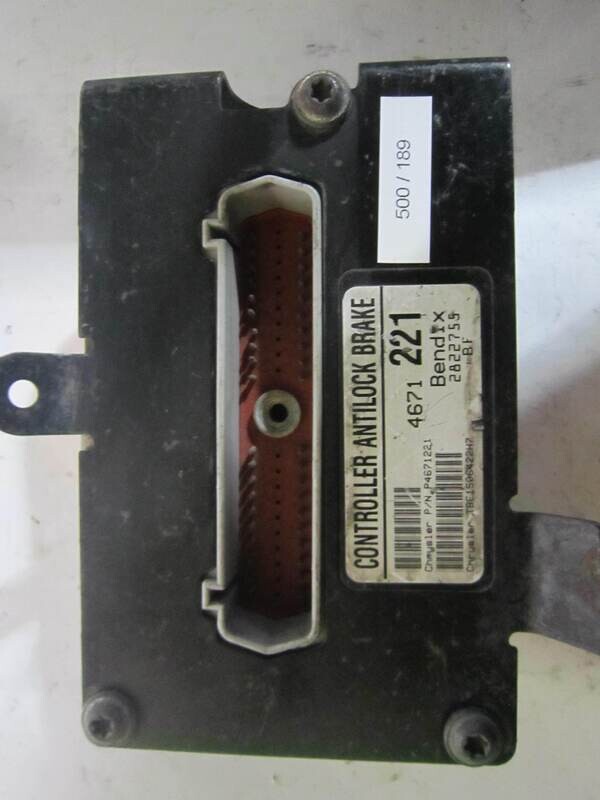 500-189 Centralina ABS ESP HBA Bendix 2822755 4671 221 4671221 04652319 CHRYSLER STRATUS