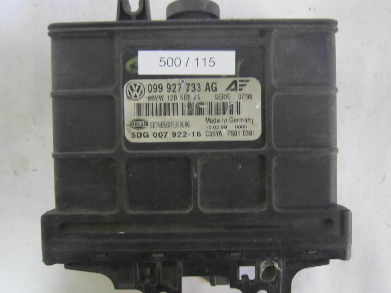 500-115 Centralina Motore Hella KG 099927733AG 099 927 733 AG 98 VW 12B 565 8A 98VW12B5658A 5DG 007 922-16 5DG00792216 C95YA PS01 0391 C95YAPS010391   FORD  GALAXI