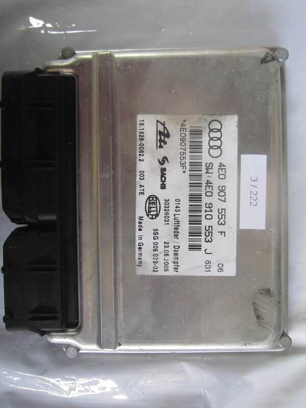3-222 Centralina Sospensioni ATE Controller 4E0 907 553 F 4E0907553F 4E0 910 553 J 4E0910553J 5SG009073-02 15.1528-0062.2  VOLKSWAGEN  VARIE