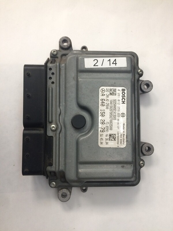 2-14 Centralina Motore Bosch 0281012259 0 281 012 259 640 150 28 79 6401502879 1039S00000  MERCEDES BENZ  CLASSE A 180 CDI 80KW W169