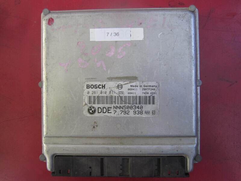 7-36 Centralina Motore Bosch 0 281 010 811 0281010811 7792938 28RTF340 DDE 7 792 938 LAND ROVER Diesel FREELANDER 2.0