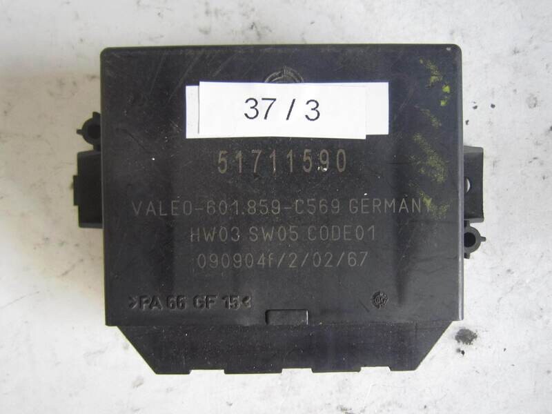 37-3 Centralina sensori parcheggio Valeo 51711590 601.859-C569 601859C569 ALFA ROMEO / FIAT / LANCIA Generica MUSA IDEA