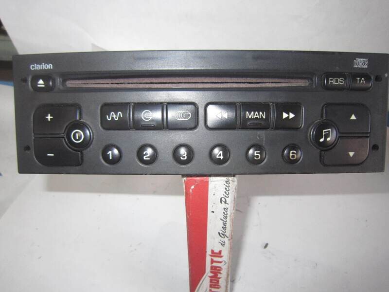 20-171 autoradio clarion pu-2471a rd3-01    peugeot 206