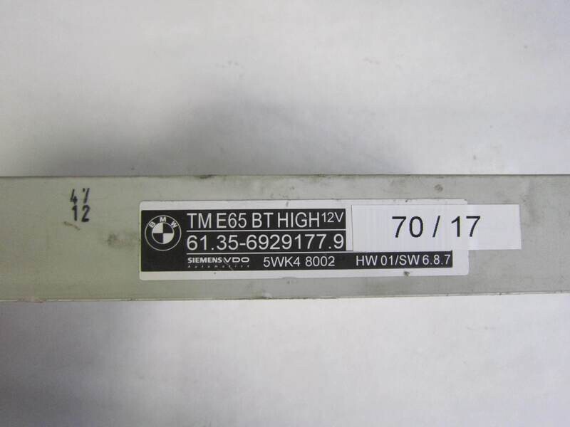 70-17 Centralina Porte Siemens 5WK4 8200 5WK48200 61.35-6929177.9 613569291779 BMW SERIE 7