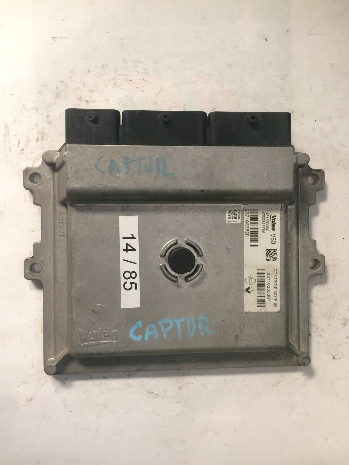 14-85 Centralina Motore Valeo  V29034775A 237103353R  237103352R      RENAULT  Captur 1.2