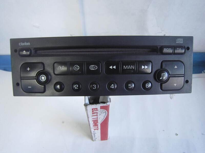 20-162 Autoradio clarion pu2471a pu-2471a rd3-01 rd301      peugeot  206