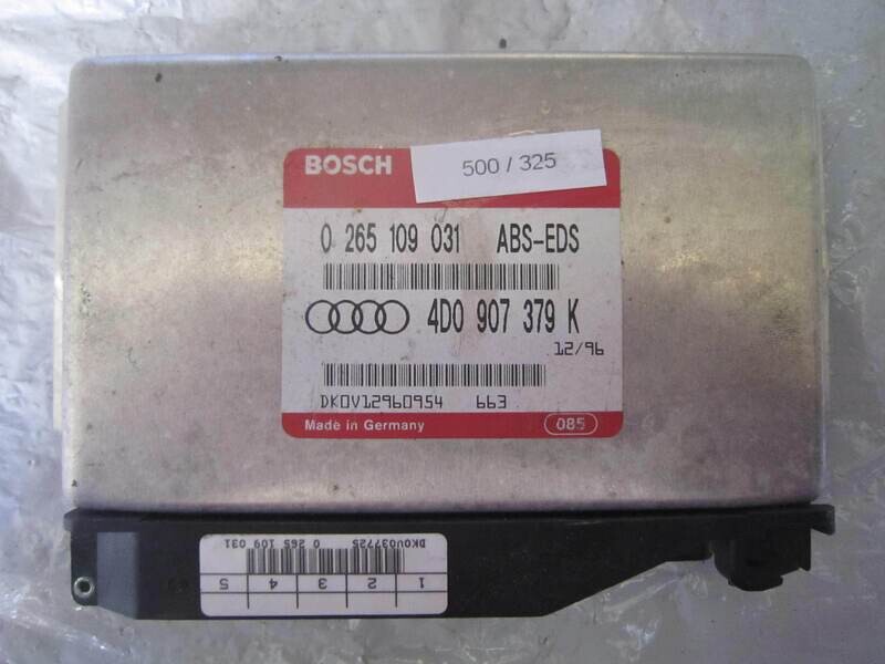 500-325 Centralina Abs Esp Hba Bosch 0 265 109 031 0265109031 4D0 907 379 K 4D0907379K AUDI VARIE