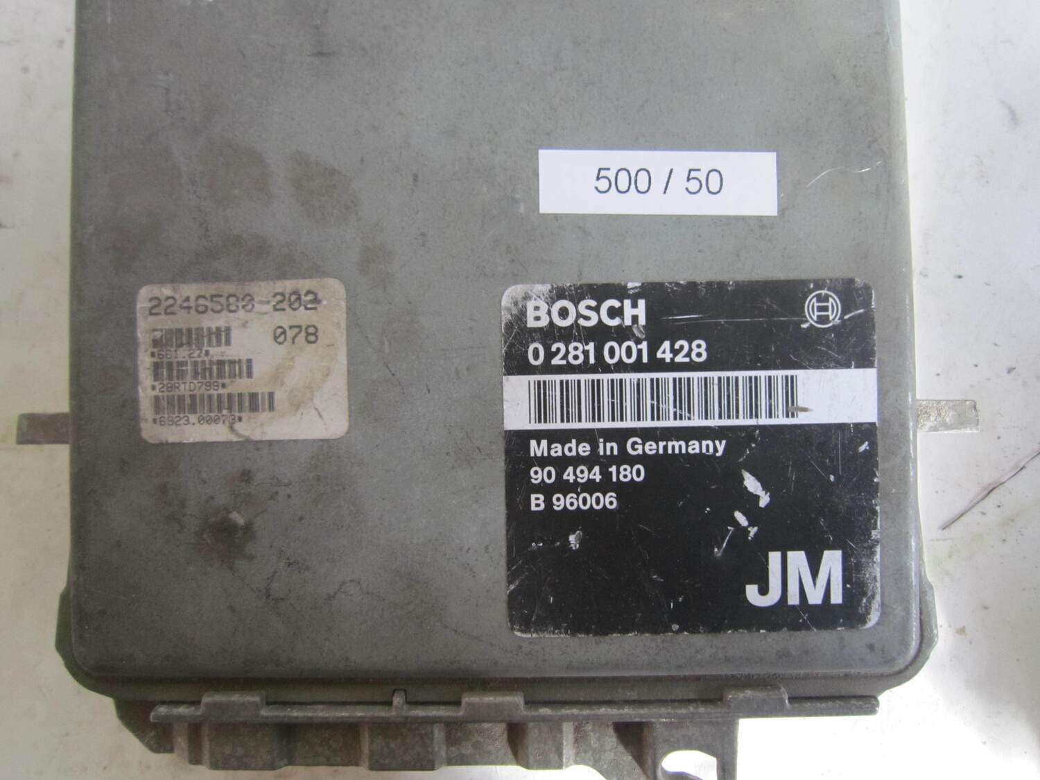 500-50 Centralina Motore Bosch 0281001428 0 281 001 428 90 494 180 90494180 B 96006 B96006     OPEL  OMEGA