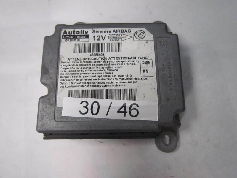 30-46 Centralina Airbag Autoliv 550 90 35 00 550903500 46825499 ALFA ROMEO / FIAT / LANCIA DOBLO'